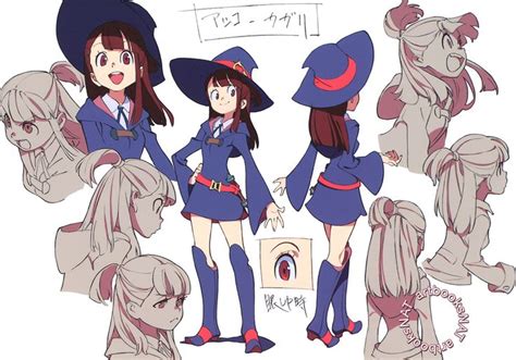 Little witch academia illustrated book